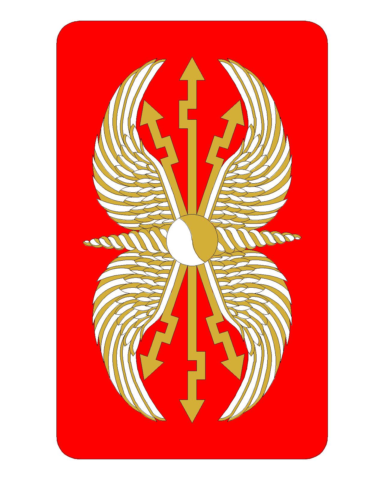 Rome's shield template